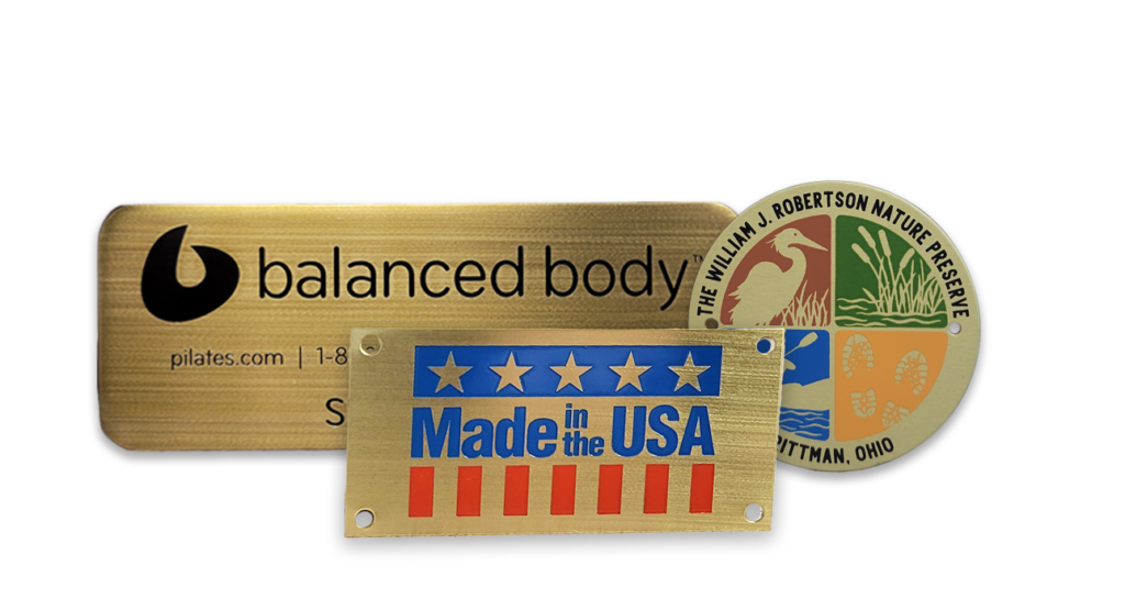 Brass Nameplates from Roemer Industries