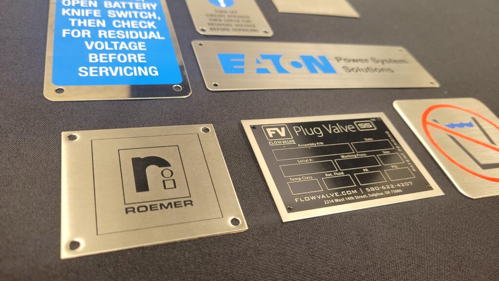 Stainless Steel Nameplates