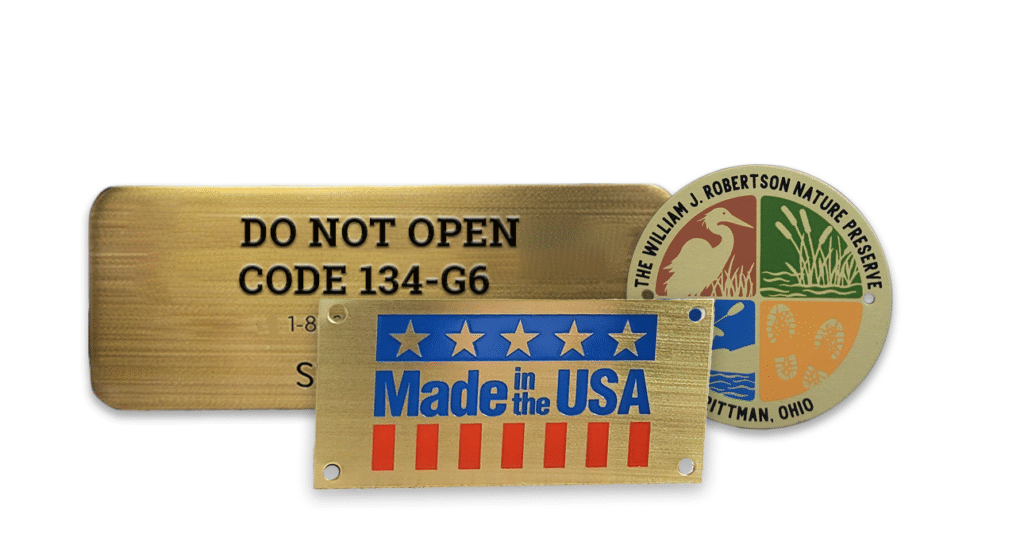 Brass Nameplates
