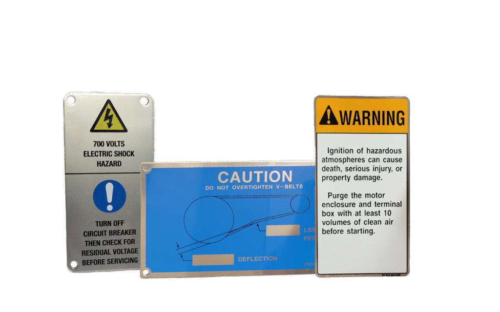 Stainless Steel Nameplates